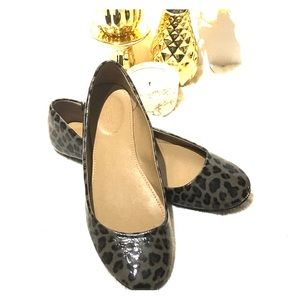 Jcrew leopard Print Flats